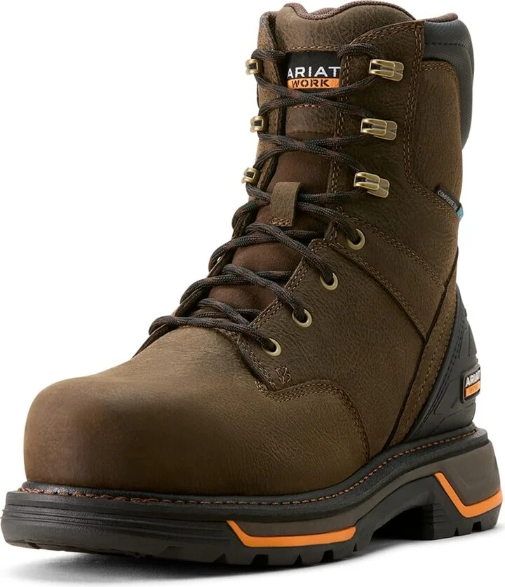 ARIAT Men's Big Rig 8" Waterproof Composite Toe Work Boot
