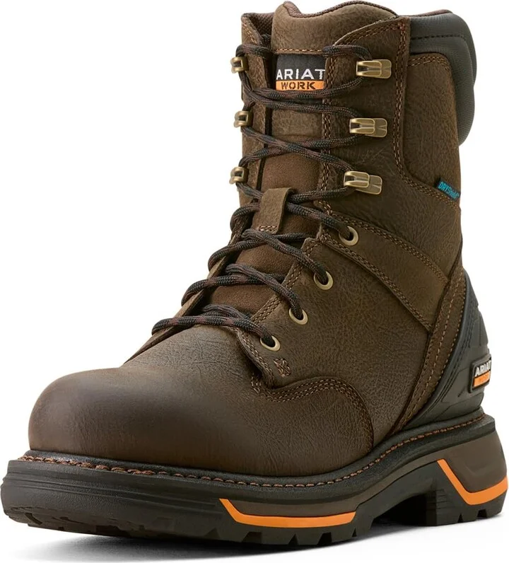 ARIAT Men's Big Rig 8" Waterproof Work Boot