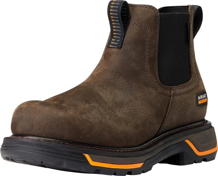 ARIAT Men's Big Rig Chelsea Waterproof Work Boot