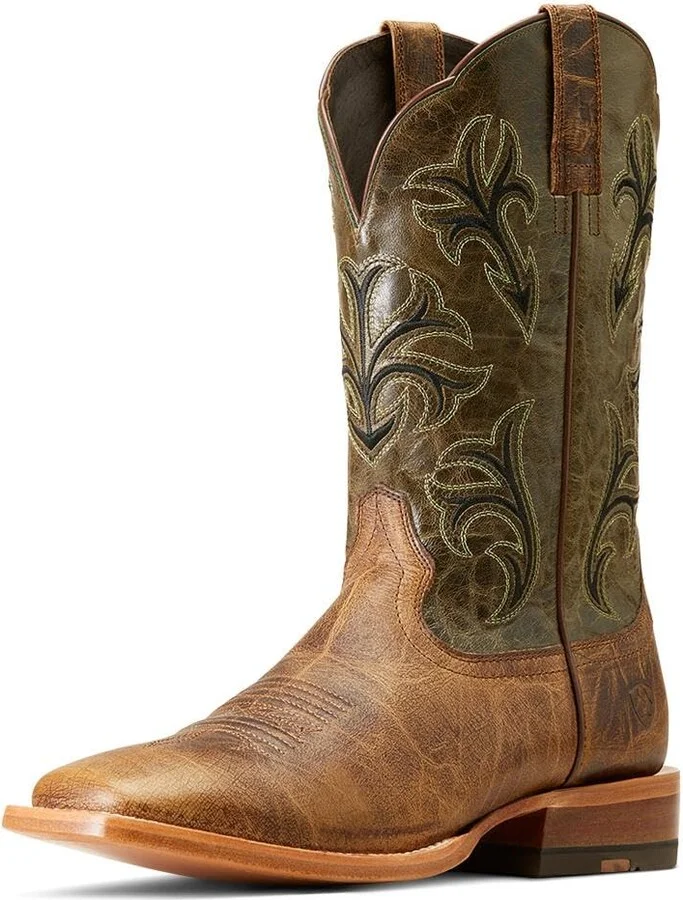Crinkled Brown/Prairie Green