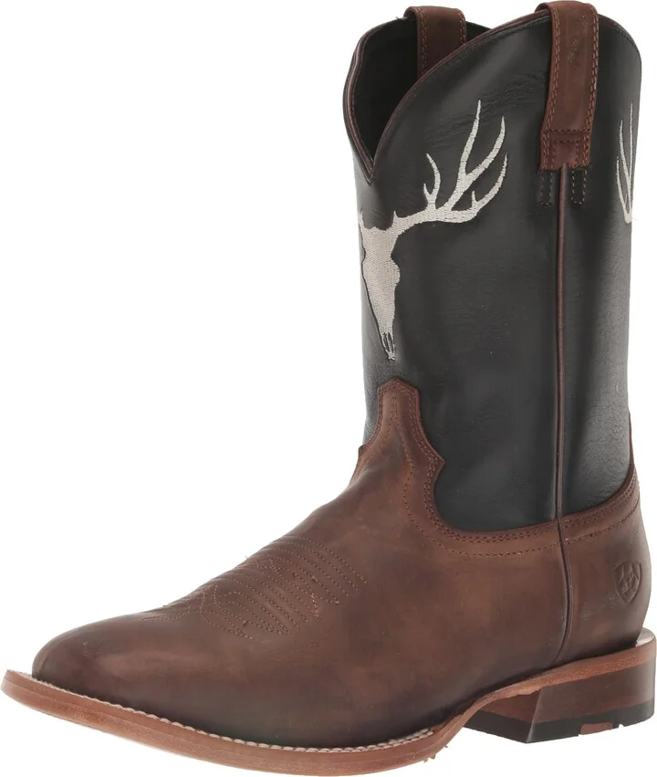 ARIAT Men's Crosshair Western Boot - Rifle Brown/Inkwell
