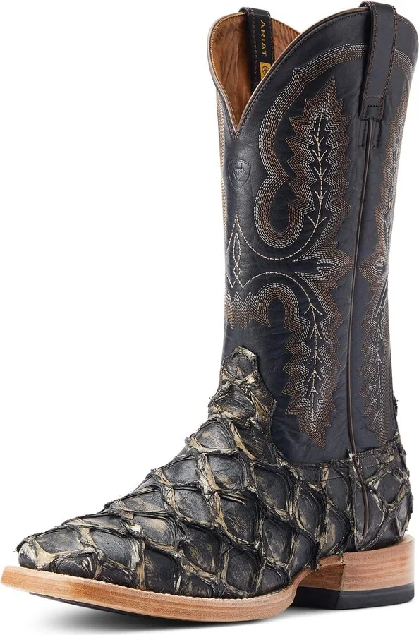 Distressed Black Piraruci/Ancient Black
