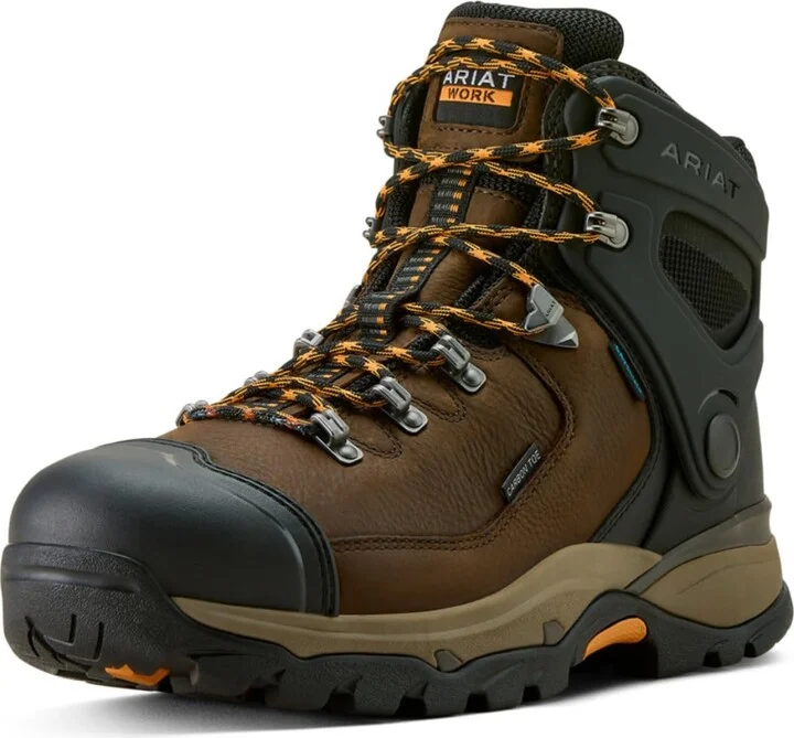 ARIAT Men's Endeavor 6" Waterproof Carbon Toe Work Boot
