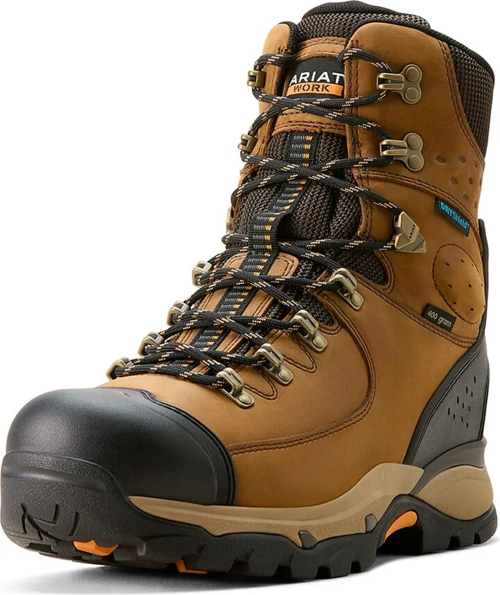 ARIAT Men's Endeavor 8" Waterproof Insulated Work Boot