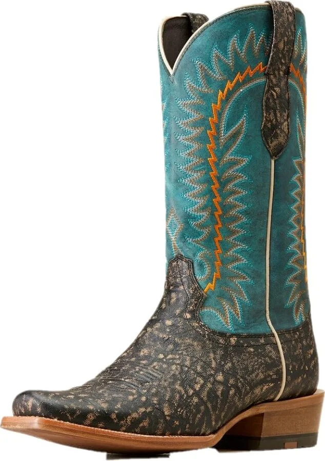 Distressed Charcoal/Blue Glory