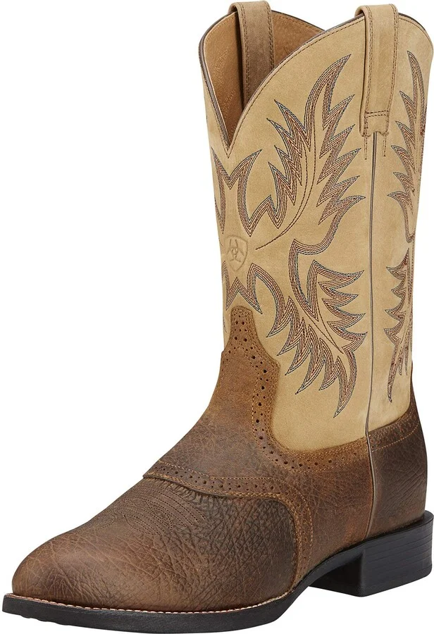 ARIAT Mens Heritage Stockman Western Boot