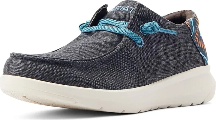 Charcoal Blue/Blue Aztec