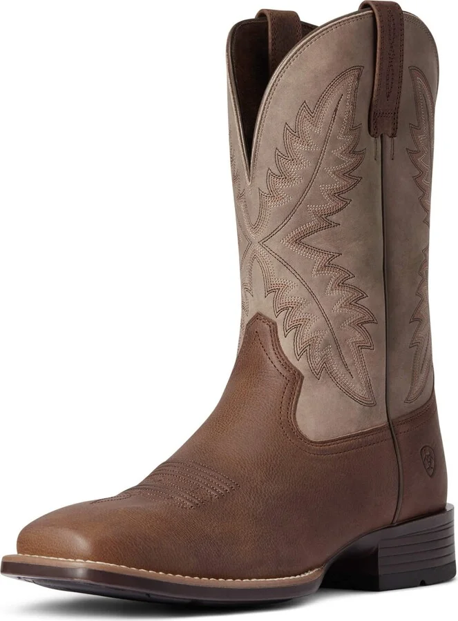 ARIAT Mens Rawly Ultra Western Boot Barrel Brown/Orro Brown 8
