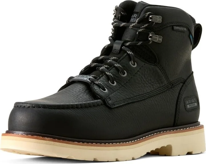ARIAT Men's Rebar Lift 6" Waterproof Composite Toe Work Boot