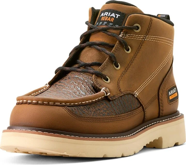 Distressed Brown/Sharkskin Print