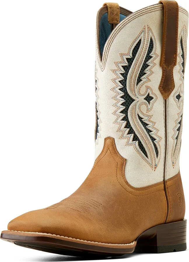 White/Marbled Tan