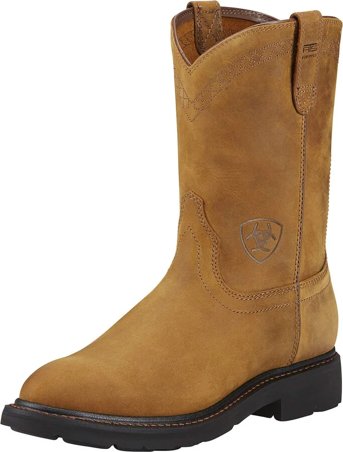 ARIAT Mens Sierra Work Boot Aged Bark 13 Narrow