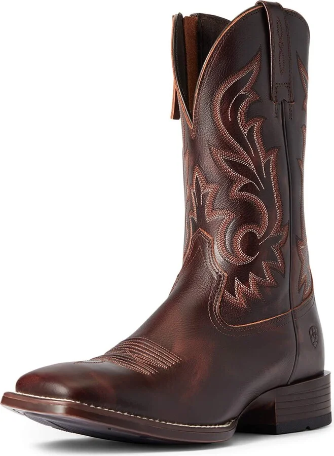 Hand Stained Red - Brown