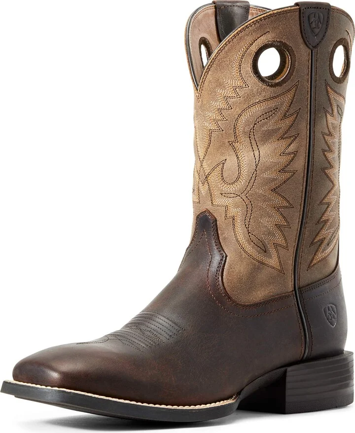 ARIAT Mens Sport Ranger Western Boot Barley Brown/Toasted Tan 11.5