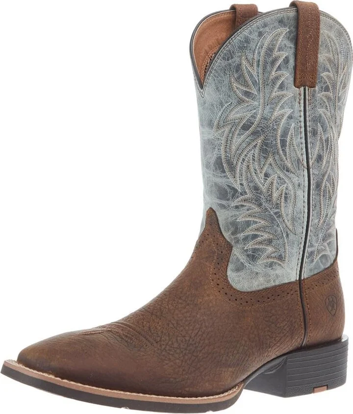 ARIAT Men's Sport Wide Square Toe Cowboy Boot