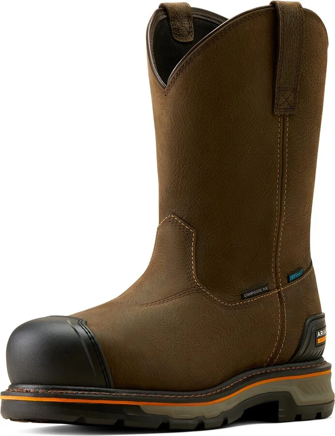 ARIAT Men's Stump Jumper Pull-On BOA Waterproof Composite Toe Work Boot
