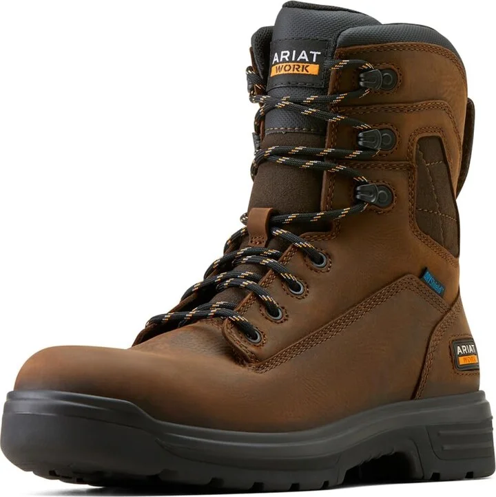 ARIAT Men's Turbo 8" Waterproof Work Boot