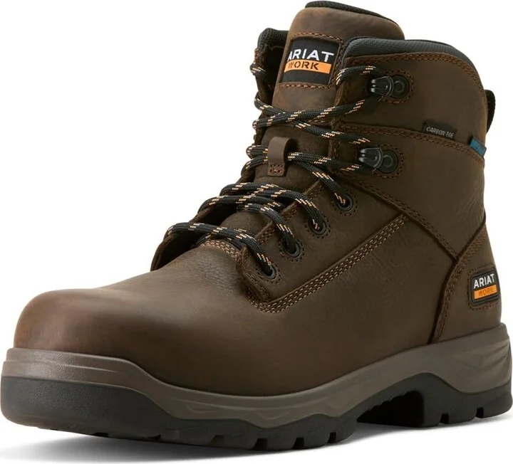 ARIAT Men's Turbo Duratread 6" Waterproof Carbon Toe Work Boot