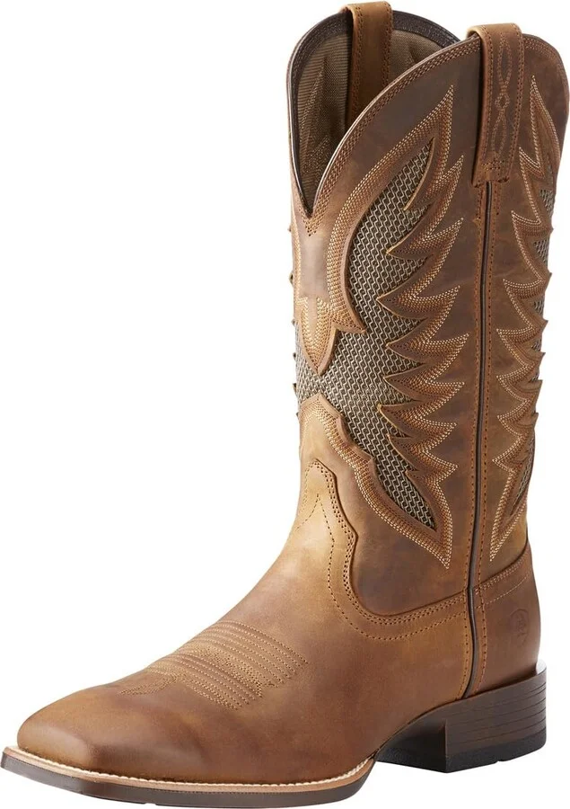 ARIAT Mens VentTEK Ultra Western Boot Distressed Brown 11