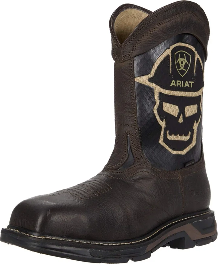 ARIAT Mens WorkHog® XT VentTEK™ Bold Iron Coffee/Roughneck 15