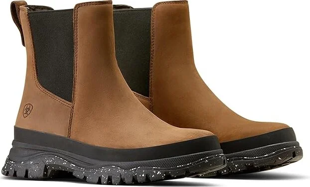 Ariat Moresby Twin Gore Waterproof Boots Women's Shoes Oily Distressed Brown : 6 B - Medium, Leather