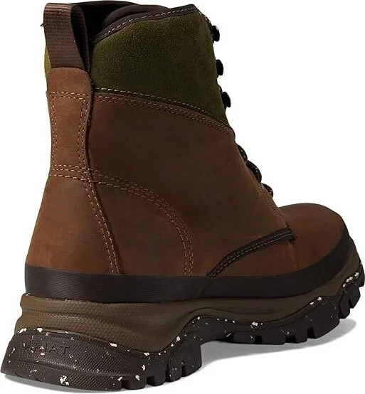 Ariat Moresby Waterproof Boot Women's Shoes Oily Distressed Brown/Olive : 5.5 B - Medium, Leather - Image 4