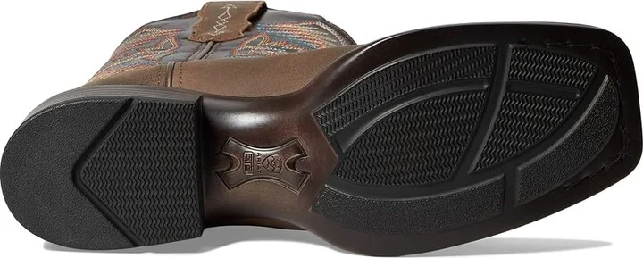 Ariat Odessa StretchFit Western Boot Women's Boots Fateful Brown/Burnished Pewter : 7 B - Medium, Leather - Image 3