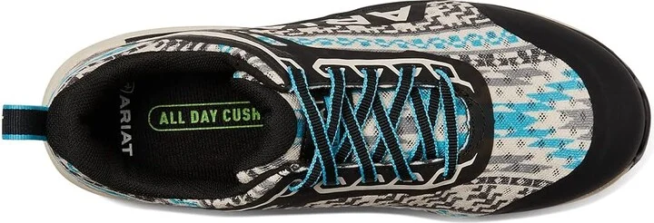 Ariat Outpace CT Women's Shoes Turquoise Aztec : 11 B - Medium, Textile - Image 2