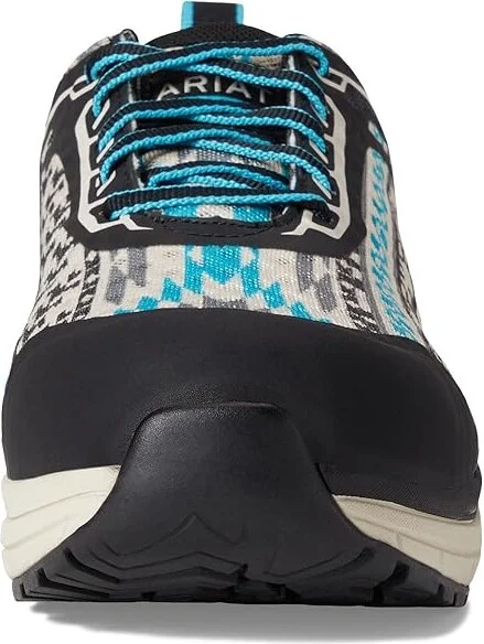 Ariat Outpace CT Women's Shoes Turquoise Aztec : 11 B - Medium, Textile - Image 5