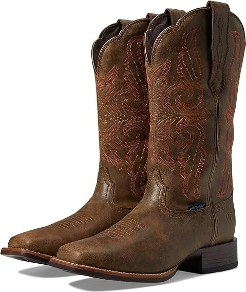 Ariat Primera Stretchfit Women's Shoes Pebble : 5.5 B - Medium, Synthetic/Leather