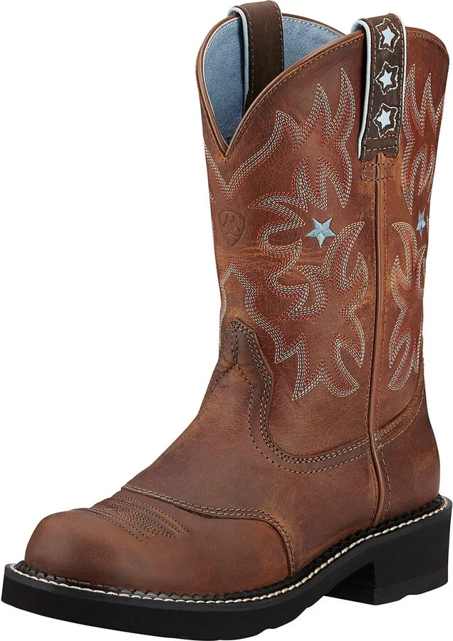 Ariat Probaby Western Boots - Women's Round Toe Leather Riding Boot