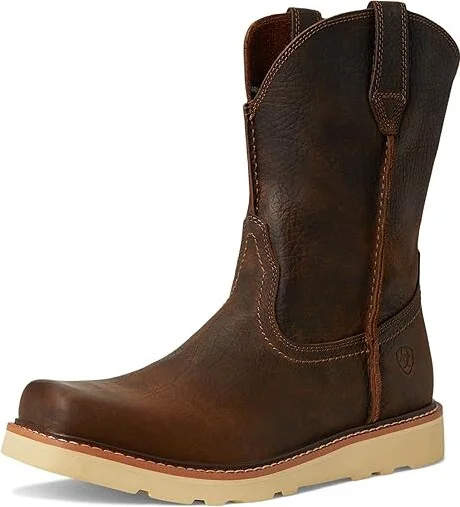 Ariat Rambler Recon Western Boots Men's Boots Dark Brown : 9 M, Leather - Image 5