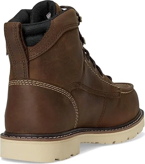 Ariat Rebar Lift Waterproof Composite Toe Work Boots Women's Work Boots Distressed Brown : 9.5 B - Medium, Leather - Image 4