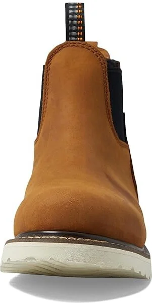 Ariat Rebar Wedge Chelsea Waterproof Work Boot Women's Shoes Aged Honey : 10.5 B - Medium, Leather - Image 2