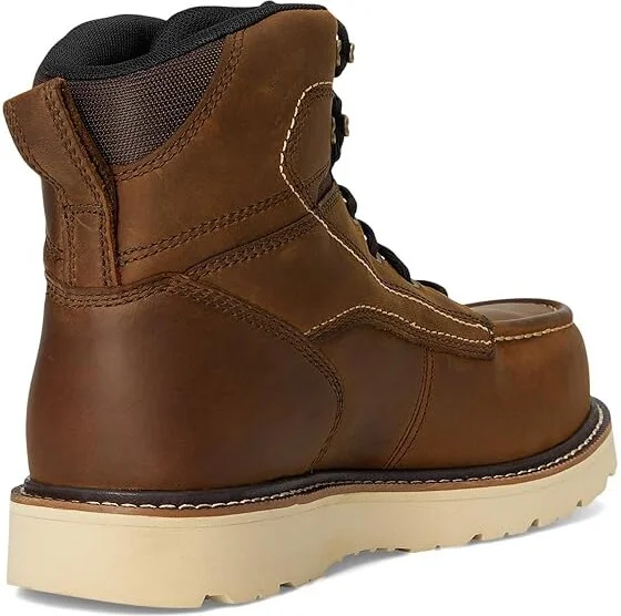 Ariat Rebar Wedge Moc Toe 6 Waterproof Composite Toe Work Boots Men's Work Boots Distressed Brown : 15 EE - Wide, Leather - Image 4