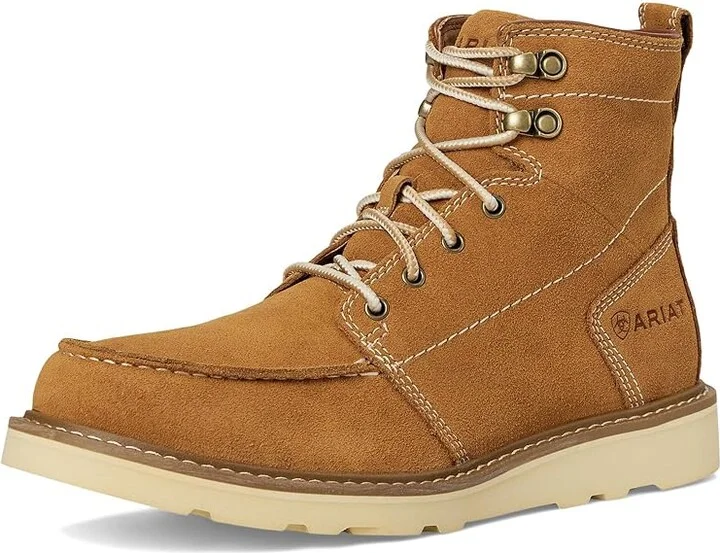 Ariat Recon Lace Boots Cowboy Boots Natural Suede : 9 D - Medium, Leather - Image 5