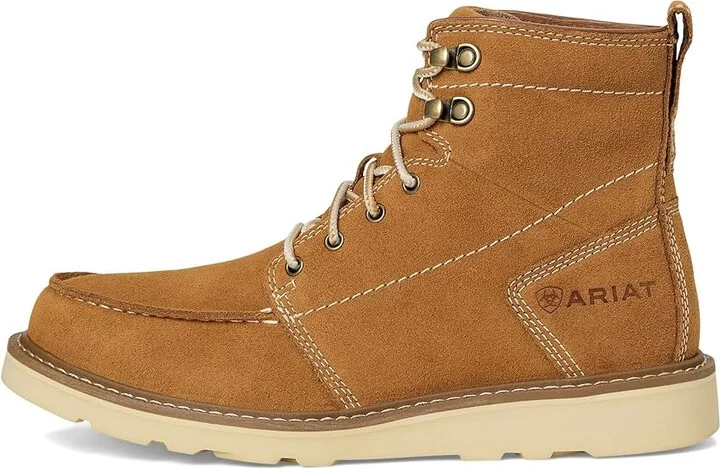 Ariat Recon Lace Boots Cowboy Boots Natural Suede : 9 D - Medium, Leather - Image 6