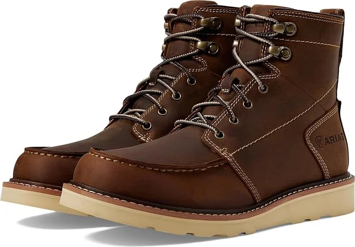 Ariat Recon Lace Men's Lace-up Boots Distressed Brown : 7.5 D - Medium, Leather