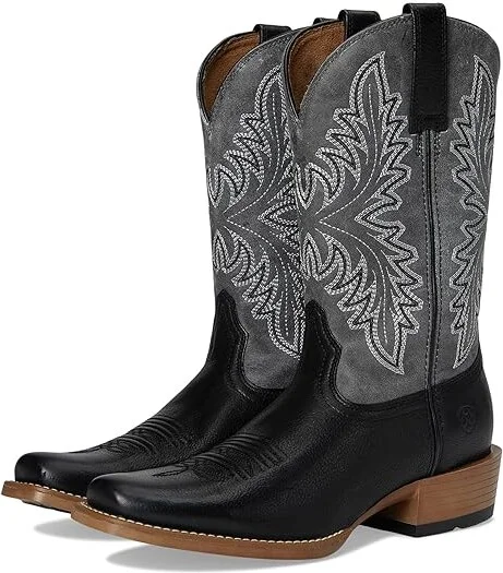 Ariat Renegade Cowboy Boots Black Night/Titanium : 11.5 EE - Wide, Leather