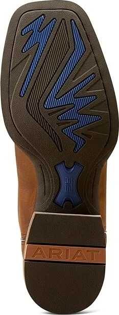 Ariat Ricochet Western Boots Men's Shoes Weathered Chestnut : 7 D - Medium, Leather - Image 3