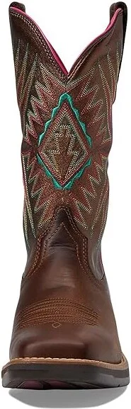Ariat Ridgeback Western Boot Women's Shoes Distressed Tan : 5.5 B - Medium, Leather/Synthetic - Image 2