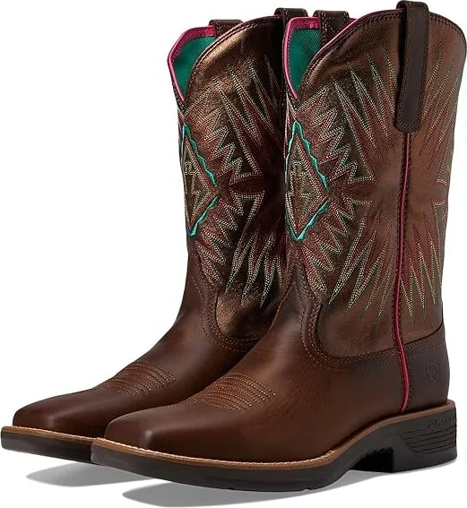 Ariat Ridgeback Western Boot Women's Shoes Distressed Tan : 5.5 B - Medium, Leather/Synthetic