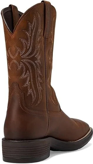 Ariat Ridgeback Western Boots Men's Shoes Oily Distressed Tan : 7 D - Medium, Leather - Image 4