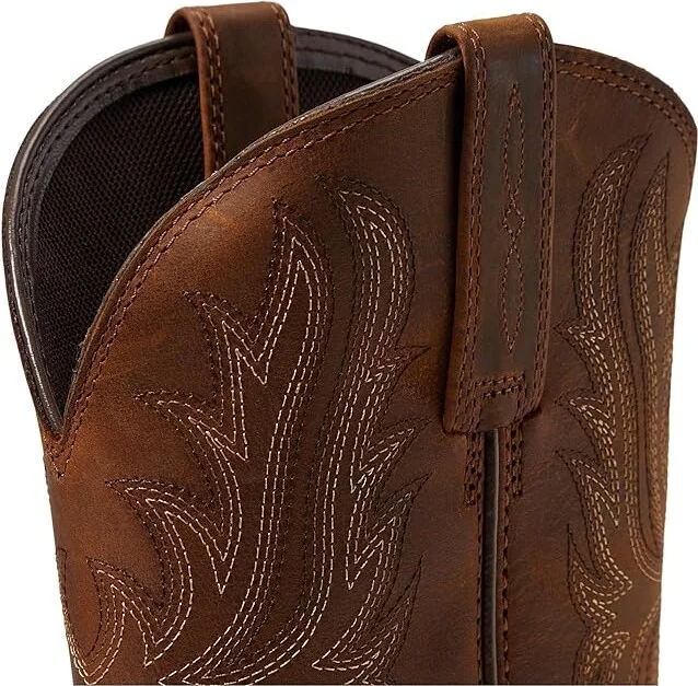 Ariat Ridgeback Western Boots Men's Shoes Oily Distressed Tan : 7 D - Medium, Leather - Image 5