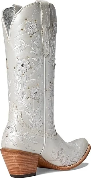 Ariat Romance Western Boots Women's Boots Pearly White : 6.5 B - Medium, Leather - Image 4
