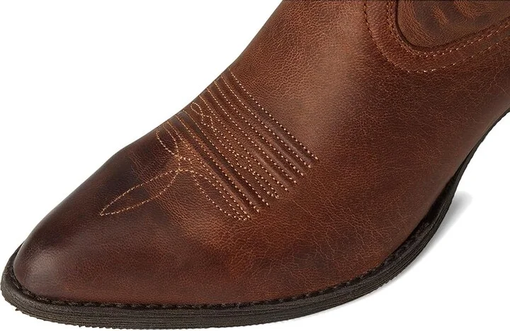 Ariat Round Up Collins Western Women's Boots Cowboy Women's Boots Mahogany : 7.5 B - Medium, Leather - Image 2