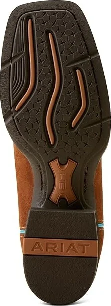 Ariat Round Up Ruidoso Western Boots Women's Shoes Cedar Roughout : 5.5 B - Medium, Leather - Image 2