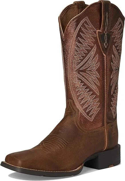 Ariat Round Up Ruidoso Western Boots Women's Shoes Pearl : 5.5 B - Medium, Leather - Image 5