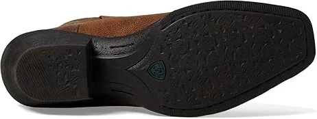 Ariat Round Up Square Toe Cowboy Women's Boots Vintage Bomber : 5.5 B - Medium, Full Grain leather/Leather - Image 4