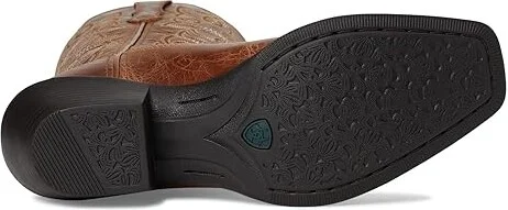 Ariat Round Up Square Toe Western Women's Boots Cowboy Women's Boots Ready Russet : 8.5 C - Wide, Leather - Image 3